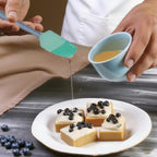 12 Pcs Silicone Mini Spatulas, 7.3 Inch Small Rubber Spatulas for Jars, Cans, Bowls, Baking & Mixing Kitchen Tools