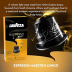 Lavazza Espresso Coffee Variety Pack Capsules Compatible with Nespresso Original Machines (Count of 120)