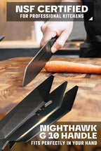 DALSTRONG 12-piece Professional Knife Block Set - Shadow Black Series - Black Titanium Nitride Coated - High-Carbon Stainless Steel Knife Set with Block - NSF Certified Premium Kitchen Set