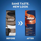 Lavazza House Blend Perfetto Ground Coffee 12oz Bag, Medium Roast, Full-bodied, Intensity 3/5, 100% Arabica, Ideal for Drip Brewers, (Pack of 1) - Package May Vary