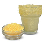 Snowy River Gold, Cocktail & Margarita Sugar Rimmer - Vibrant Color Glass Rimming Sugar with Medium Crystal Texture - 8oz