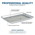 Viking Nonstick Aluminized Steel Baking Sheet, Aluminum