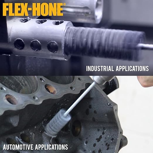 Brush Research BC10M24 FLEX-HONE®, 0.394" (10mm) Diameter, 240 Grit, Silicon Carbide, For Mild Steel, Stainless Steel, Cast Iron and Softer Ferrous Materials