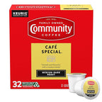 Community Coffee Café Special Medium-Dark Roast Single Serve Keurig K-Cup Pods 32 ct Box