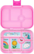 Yumbox Original Leakproof Bento Lunch Box Container for Kids (Power Pink Unicorn)