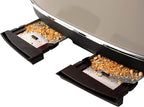 Haden Dorset 4 Slice Wide Slot Stainless Steel Toaster with Adjustable Browning Control & Non-Slip Feet, Putty & Chrome