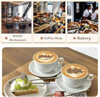 EVEBOT Handheld Food PrintPen, Portable Mini Latte Art & Dessert Decorator for Coffee, Macarons, Cookies - Bluetooth 4.2, Matcha