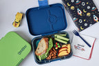 Yumbox Panino Leakproof Bento Lunch Box Container for Kids & Adults (Surf Blue Shark)