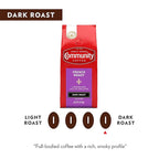 Community Coffee French Roast, 72 Ounces Ground Coffee, Extra Dark Roast, 12 Ounce Bag (Pack of 6)