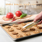 MUCHII 400 Pcs Unbleached Parchment Paper Sheets, 12 x 16 Inch Precut Non-Stick Parchment Sheets for Baking, Cooking, Grilling, Air Fryer, and Steaming