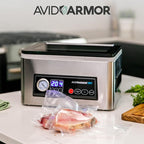 Avid Armor Chamber Vacuum Sealer Machine USV20 Ultra Series for Wet Foods, Meat Vacuum Packing Machine, Compact with 11.5-Inch Vaccum Sealer Bar