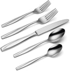 Oneida Camlynn Mirror 20 Piece Everyday Flatware Set, Service for 4 (Pack of 3)