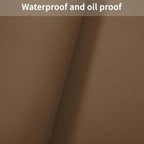 Dining Table Protector Pad for Dining Room Table - Can Be Used On Both Sides Waterproof and Easy to Clean Good Flatness Used for Dining Table(Mud Color+Champagne Gold 54x98)