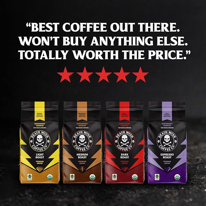 Death Wish Coffee, Medium Roast Pods (30 Count)