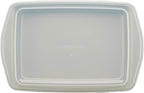 Rachael Ray Nonstick Bakeware Set without Grips includes Nonstick Bread Pan, Baking Pans, Cake Pans, Cookie Sheet / Baking Sheet - 10 Piece, Silver