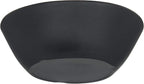 Carlisle FoodService Products Ridge Reusable Plastic Bowl Soup Bowl for Home and Restaurant, Melamine, 8 Ounces, Soapstone, (Pack of 24)