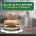 TMRIOPELP Tall Cake Carrier with Lid and Handle Insulated Cake Container Cake Transport Carrier Ideal for Pies Cupcakes and Pastries Perfect for Safe and Secure Cake Delivery (Green, 12 inch)