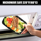 50 PACK, 24 oz. Meal Prep Containers, Extra Large & Thick Food Storage Containers with Lids - BPA Free Stackable Microwavable & Dishwasher Safe, Travel, To Go, Bento Box (50, Rectangle - 28 oz.)