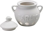 Fantes Garlic Keeper, Unglazed Ceramic, The Italian Market Original since 1906
