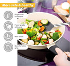 5-Piece Silicone Kitchen Tool Set, BPA-Free, Heat-Resistant, Non-Stick & Dishwasher-Safe, with Slotted/Solid Spoons & Spatulas for Frying, Mixing, Draining – Includes Multi-Purpose Serving Hook(Gray)