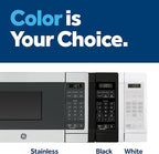 GE GCST07N1WSS Microwave Oven, 700-watt 6 Auto Cooking Settings, Child-Lock Technology, Kitchen Essentials for The Countertop, Dorm Room or Apartment, 0.7 Cu. Ft, Stainless Steel