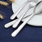 36-Piece Tea Spoons Set - 5.9" Stainless Steel Tea Spoon Silverware, Durable Small Spoons, Cost-effective Teaspoon Set of 36 for Home Kitchen Restaurant - Mirror Polished, Dishwasher Safe