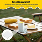 3 Pack Plastic Butter Spreader Corn Cob with Cover Butter Spreader for Corn, Bread & Cooking for Even Spread on Toast, Pancakes, Waffles & Grilling