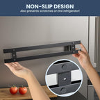 12 Inch Heavy-Duty Magnetic Knife Holder for Refrigerator, No Adhesive Tape or Screws Needed Knife Magnetic Strip for Strong Fridge Mount or Wall as Gifts for Women or Men