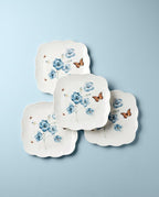 Lenox 894309 Butterfly Meadow Square 4-Piece Dinner Plates