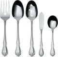 Oneida True Rose 5 Piece Everyday Flatware Serving Set