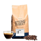 Stone Street Knee Buckling Espresso Beans, High Caffeine Coffee Blend, Dark Roast, Whole Bean, 2 LB