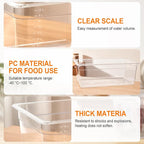 HOMENOTE Large Sous Vide Container 26 Quarts with Lid,Complete Sous Vide Accessories Kit BPA Free,Compatible with Anova and Most Sous Vide Cookers（Comes with 2 Sous Vide Racks and Insulating Sleeve）
