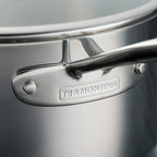 Tramontina Tri-Ply Clad Stainless Steel 8-Piece Cookware Set with Glass Lids, Pots and Pans Kitchen Set, Induction-Ready, Dishwasher-Safe, NSF-Certified