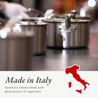 Made In Cookware - 10-Inch Stainless Steel Frying Pan - 5 Ply Stainless Clad - Professional Cookware - Crafted in Italy - Induction Compatible