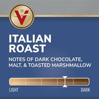 Victor Allen's Coffee Italian Roast, Dark Roast, 80 Count, Single Serve Coffee Pods for Keurig K-Cup Brewers