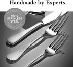 Artaste Rain 18/10 Stainless Steel (Matte, Salad Fork (12-Piece))