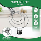 Danish Dough Whisk Stainless Steel Hook Dutch Bread Mixer Hand Tool for Sourdough Baking Making Blending Pastry Pizza