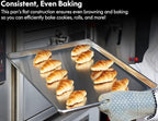CURTA 12 Pack Aluminum Sheet Pan, NSF Listed Full Size 26 x 18 inch Commercial Bakery Cake Bun Pan, Baking Tray …
