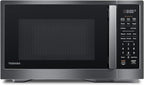 TOSHIBA ML4-EM12PA(BS) Countertop Microwave Oven with Smart Sensor, One-Touch Cooking, and 13 Auto Menus, 1000 Watts, 1.2 Cu.Ft. with 12.4-Inch Turntable, Black Stainless Steel