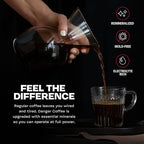 Danger Coffee by Dave Asprey, Remineralized, Mold Free & Lab Tested Ground Coffee, Dark Roast, 10.9 Ounce