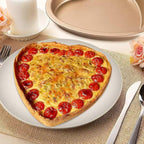 Specialty Forms NonStick Baking Tray Shaped Cake Bread Pizza Baking Pan Golden Carbon Steel