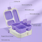 Bento Lunch Box for Kids with 12oz Soup Thermo Leak-Proof Lunch Food Container with 5 Compartment Thermo Hot Food Jar and Insulated Lunch Bag for Kid Toddler Girls Boys to School