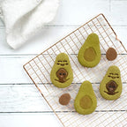 Set of 2 Avocado cookie cutters (Designs: Mother and Child, Avocado and Seed) - Bakerlogy