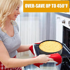 10 Inch Springform Pan Round Non Stick Cheesecake Pan Durable Baking Cake Pans with Removable Bottom Cake Molds for Baking