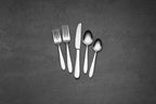 Oneida H037045Awwm Mooncrest 45 Piece Everyday Flatware Set, Service For 8