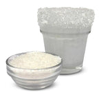 Snowy River Clear, Cocktail & Margarita Sugar Rimmer - Vibrant Color Glass Rimming Sugar with Medium Crystal Texture - 16oz