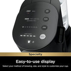 Ninja | Coffee Maker | Single Serve |Brew with Coffee Pods & Grounds| Compatible with K-Cup Coffee Pods | 4 Brew Styles, up to 24oz Cup Sizes & 56oz Removable Reservoir | Black | PB051