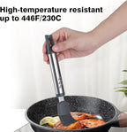 Silicone Basting Brush, 7.67 Inch Pastry Brush For Baking Barbecue, Heat Resistant Grill Brush For Oil And Sauce, Comfortable Grip, BPA Free and Dishwasher Safe (2 Pcs)