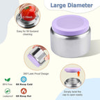 Bento Lunch Box for Kids with 8oz Soup Thermo, Leak-proof Lunch Food Containers with 5 Compartment, Insulated Lunch Bag & 17oz Stainless Steel Water Bottle for School, Trvael