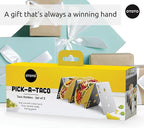OTOTO Pick-a-Taco Taco Holders Set of 2 - Cool Kitchen Gadgets, Cute Kitchen Accessories, Taco Tray, Taco Shell Holder, Taco Stand, Cards White Elephant Gifts, Kitchen Gifts, Funny Gifts